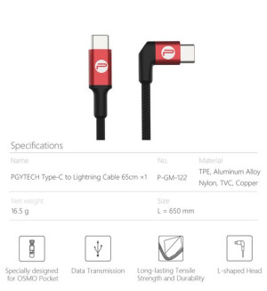 Kabel OTG USB Typ C do DJI Mavic Mini 2 / Air 2 2S PGM 122 P-GM-122