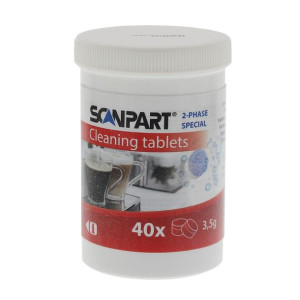 tabletki do czyszczenia ekspresu 2- fazowe SCANPART