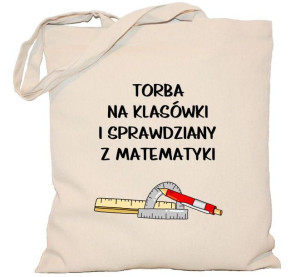 Torba na sprawdziany i klasówki z matematyki