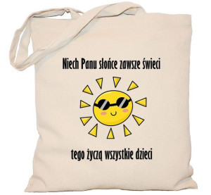 Torba Niech Pani słońce świeci DZIEŃ nauczyciela