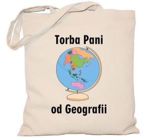 Torba Pani od geografii DZIEŃ nauczyciela