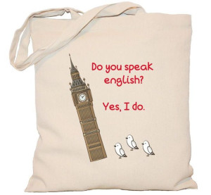 Torba Do you speak english DZIEŃ nauczyciela