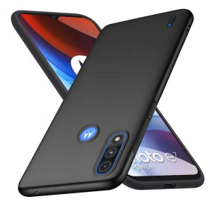 ETUI CASE MATT + SZKŁO do Motorola Moto E7 Power