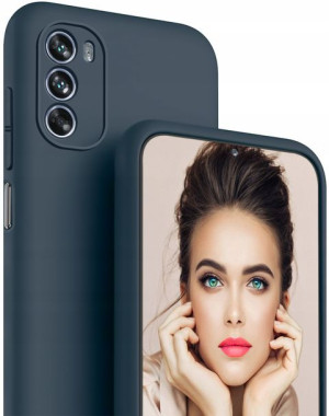 Etui Case Silicone + Szkło do Motorola Moto G62 5G