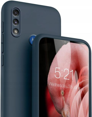 Etui Case Silicone Szkło do Motorola Moto E7 Power