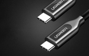 Kabel USB-C do USB-C 3.1 Gen.2 UGREEN US266, 3A, 60W, 4K, 1m (czarny)