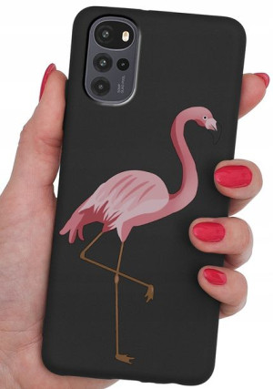 ETUI CASE WZORY + SZKŁO 9H do Motorola Moto G22 4G