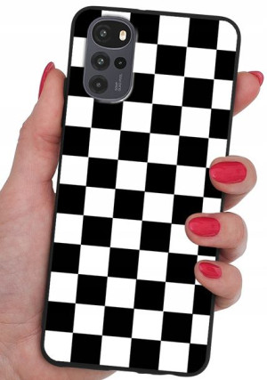 ETUI CASE WZORY + SZKŁO 9H do Motorola Moto G22 4G