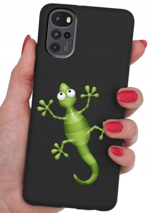 ETUI CASE WZORY + SZKŁO 9H do Motorola Moto G22 4G