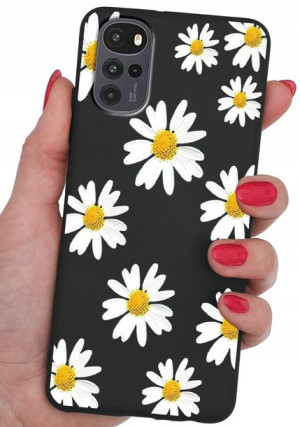ETUI CASE WZORY + SZKŁO 9H do Motorola Moto G22 4G