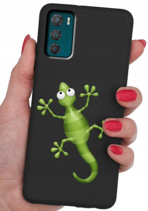 ETUI CASE WZORY + SZKŁO 9H do Motorola Moto G42