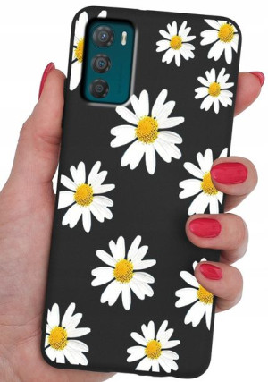 ETUI CASE WZORY + SZKŁO 9H do Motorola Moto G42