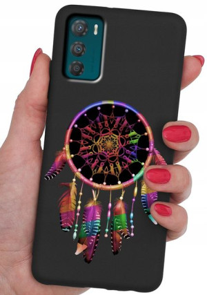 ETUI CASE WZORY + SZKŁO 9H do Motorola Moto G42