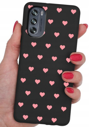 ETUI CASE WZORY + SZKŁO 9H do Motorola Moto G62 5G