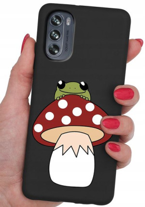 ETUI CASE WZORY + SZKŁO 9H do Motorola Moto G62 5G