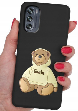 ETUI CASE WZORY + SZKŁO 9H do Motorola Moto G62 5G