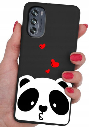 ETUI CASE WZORY + SZKŁO 9H do Motorola Moto G62 5G