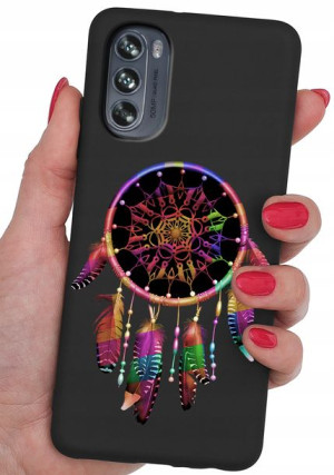 ETUI CASE WZORY + SZKŁO 9H do Motorola Moto G62 5G