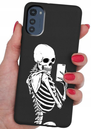 ETUI CASE WZORY + SZKŁO do Motorola Moto E32 E32S