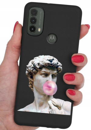 ETUI CASE WZORY SZKŁO do Motorola Moto E30 E40