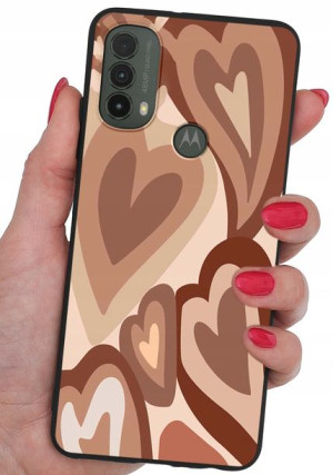 ETUI CASE WZORY SZKŁO do Motorola Moto E30 E40