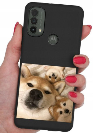 ETUI CASE WZORY SZKŁO do Motorola Moto E30 E40