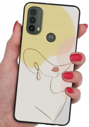 ETUI CASE WZORY SZKŁO do Motorola Moto E30 E40