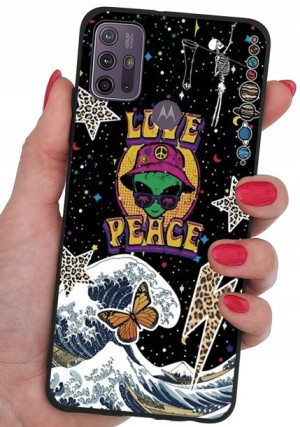 ETUI CASE WZORY SZKŁO do Motorola Moto G10 G20 G30