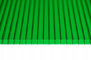 Poliwęglan komorowy 6000x1050 zielony 6 mm