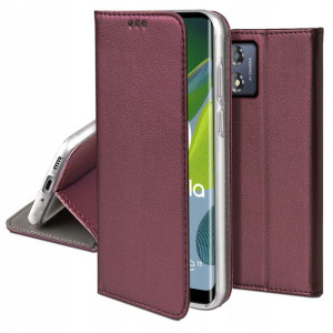 Etui do Motorola Moto E13 SMART MAGNET + SZKŁO 9H