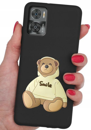 ETUI do Motorola Moto E22 /E22i CASE WZORY + SZKŁO