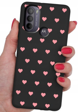 ETUI do Motorola Moto G31/ G41 CASE WZORY + SZKŁO