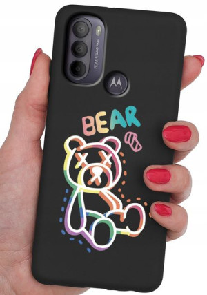 ETUI do Motorola Moto G31/ G41 CASE WZORY + SZKŁO