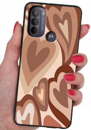 ETUI do Motorola Moto G31/ G41 CASE WZORY + SZKŁO
