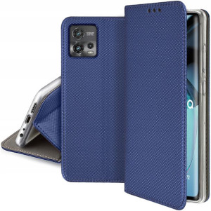 Etui do Motorola Moto G72 SMART MAGNET + SZKŁO