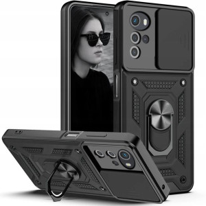 Etui PANCERNE SLIDE + Szkło do Motorola Moto G22