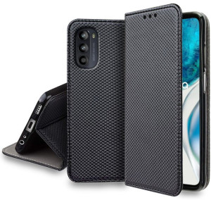 Etui S-Magnet Case + Szkło 9H do Motorola Moto G52
