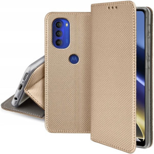 Etui S-Magnet Case + Szkło do Motorola Moto G71 5G