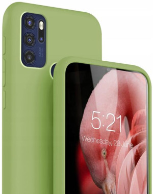 Etui Silicone Case + Szkło do Motorola Moto G60s