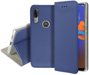 Etui SMART MAGNET + SZKŁO do Motorola Moto E6 Plus