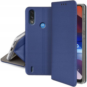 Etui Smart Magnet Szkło do Motorola Moto E7 Power