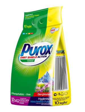 Purox Niemiecki Proszek Do Prania 10kg 142 Prania