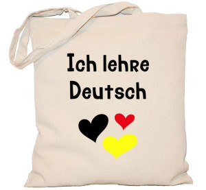 Torba Ich lehre Deutsch na DZIEŃ NAUCZYCIELA torba 240g