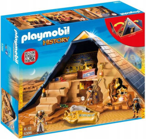 PLAYMOBIL History 5386 Piramida Faraona edukacja