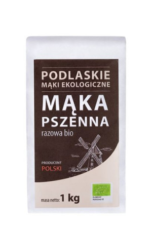 Mąka Pszenna Razowa Bio 1 Kg - Bio Life (Mąki Podlaskie)