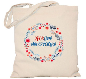 Torba Urokliwa Nauczycielka rosyjskiego na DZIEŃ NAUCZYCIELA torba 240g