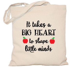 Torba It takes big Heart na DZIEŃ NAUCZYCIELA torba 240g