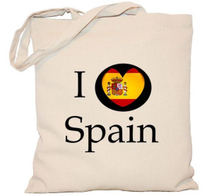 Torba I love Spain na DZIEŃ NAUCZYCIELA torba 240g
