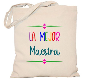 Torba La mejor maestra na DZIEŃ NAUCZYCIELA torba 240g