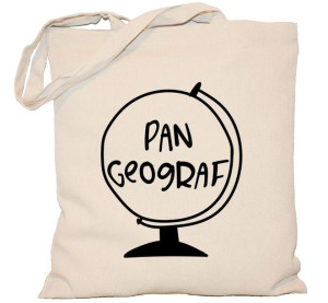 Torba Pan Geograf na DZIEŃ NAUCZYCIELA torba 240g